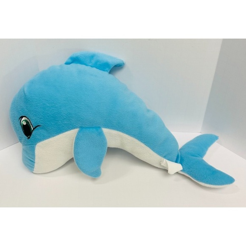 Kellytoy Sugarloaf Blue and White 16" Dolphin Stuffed Animal Plush Toy 2016‎